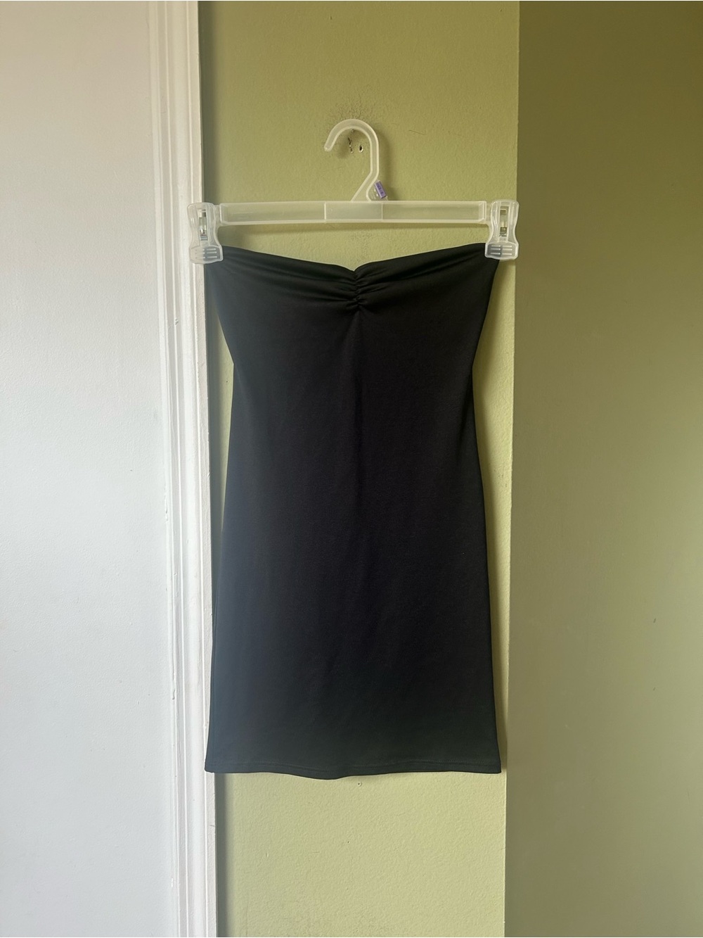 Nasty Gal Black Strapless Dress Sz XS